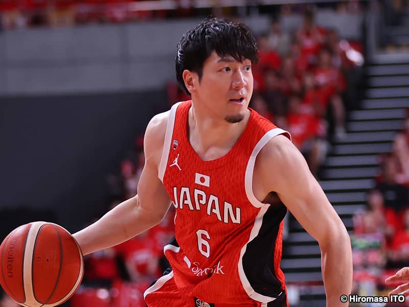 バスケットボール日本代表 ユニフォーム 比江島慎 #6