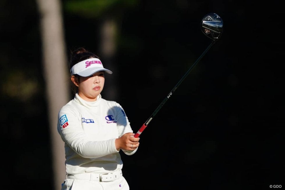 新ドライバー＆初タッグの山下美夢有 上位キープも「目標はアンダーパー」