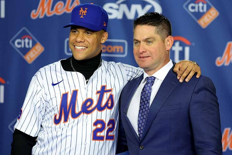 ソトがメッツ入団会見「多くの愛を示してくれた」　大谷超え15年1166億円に感謝