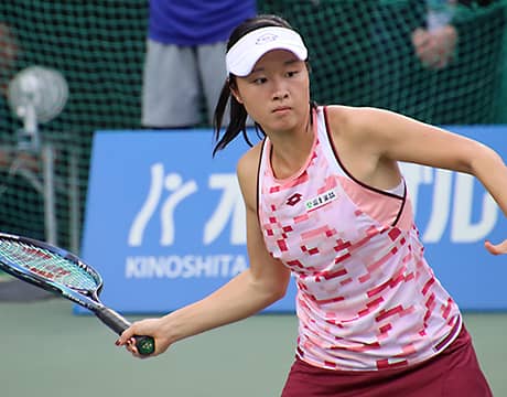 齋藤咲良 10代対決に敗れ8強ならず