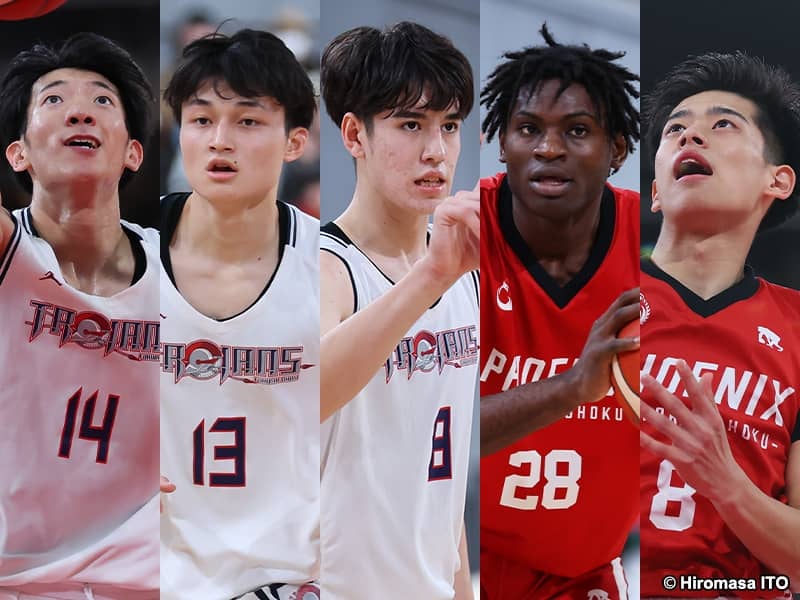 ウインターカップ2024男子の優秀選手発表…日本代表選出の福大大濠