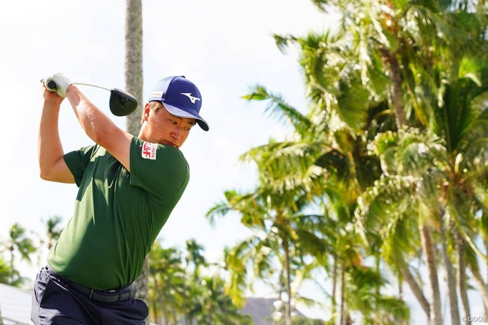 杉浦悠太は未発表アイアン携え新年初戦「ハワイに来てから調子が良く」