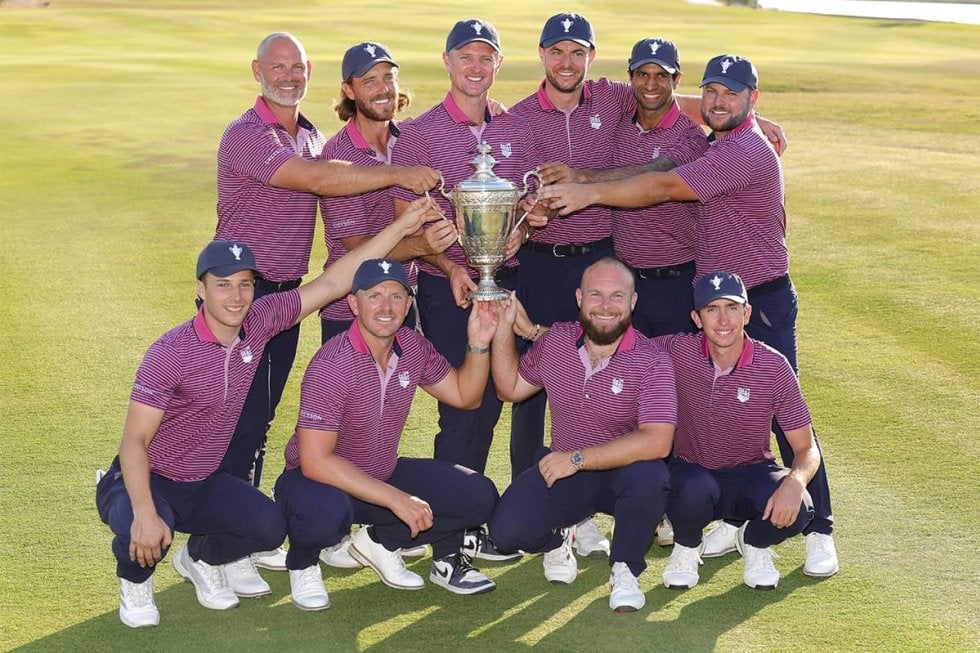 英国&アイルランドが初優勝 欧州大陸に17pt-8pt／欧州男子団体戦