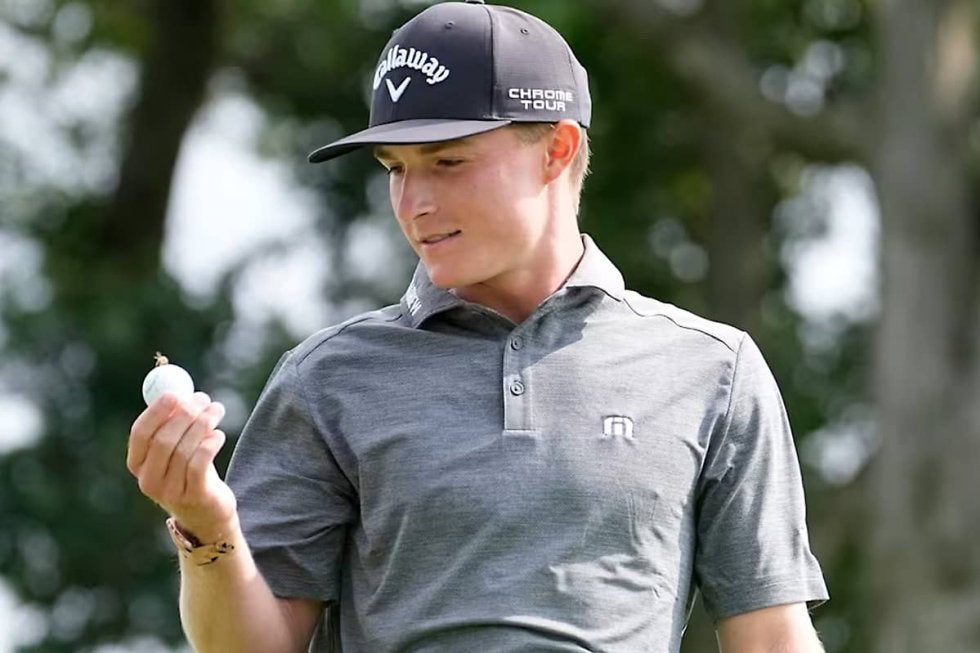 プロデビュー戦の17歳 ブレーズ・ブラウンがフェースの“打痕”にこだわる理由