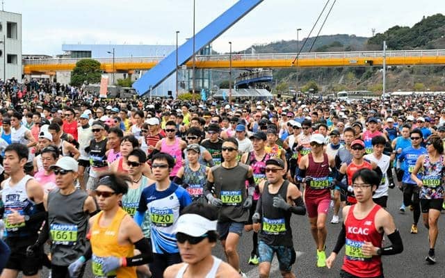 別府大分マラソン4500人が力走、県ゆかりの選手ら活躍