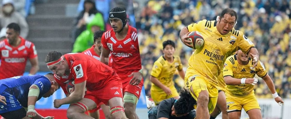 3連勝を目指す両雄の激突。ホストの神戸スティーラーズか、 好敵手の東京サンゴリアスを迎え撃つ