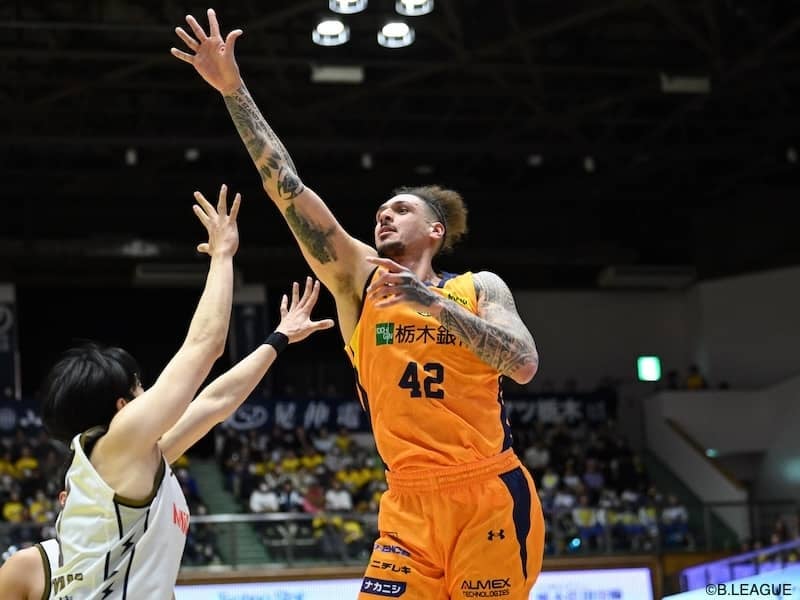 東地区1位の宇都宮ブレックスが30勝到達…川崎ブレイブサンダース相手に17点差白星