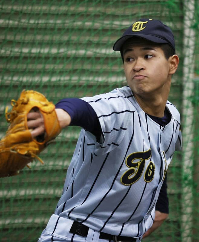 努力が開花した秋に背番号7で見せた快投 東海大札幌・矢吹太寛