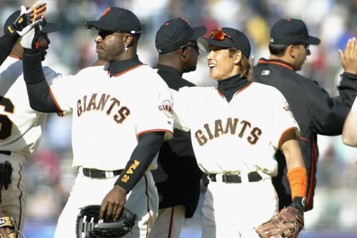 MLB バリーボンズ SFジャイアンツ 背番号25 ボブルヘッド