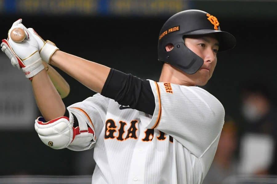 巨人 ソフトバンク 秋広優人 選手 実使用バット