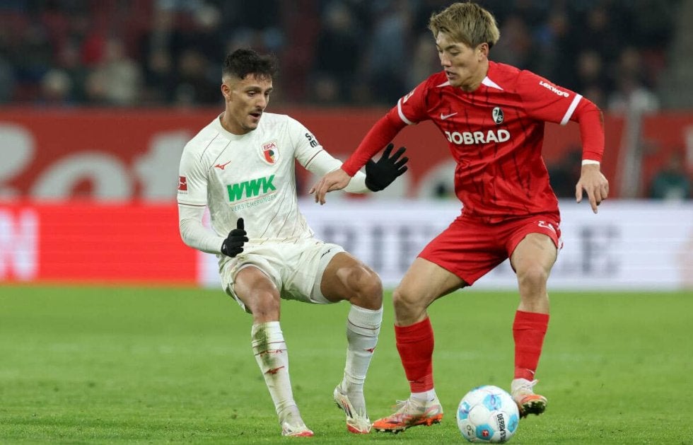 堂安律フル出場のフライブルク、アウグスブルクに守勢の末ゴールレスドローで連勝が4でストップ【ブンデスリーガ】