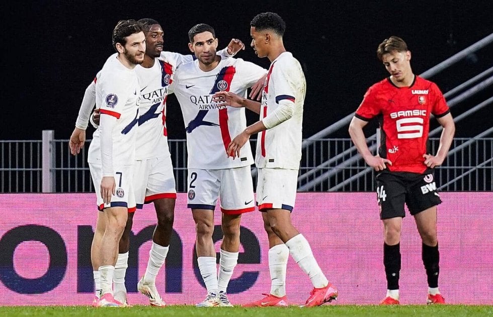 古橋亨梧が途中出場のレンヌに4発快勝のPSGがリバプールとの2ndレグに弾み！【リーグ・アン】