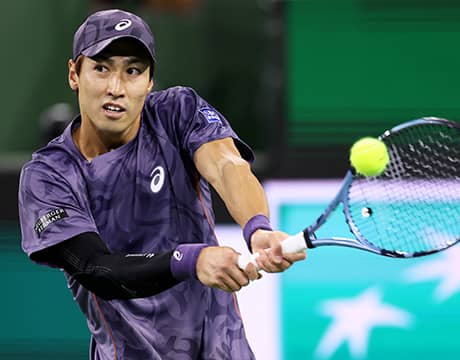 綿貫陽介 マスターズ1000初の8強ならず