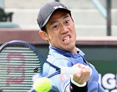 錦織圭 思わぬ形で8強、体力温存
