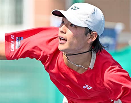 17歳 田畑遼 第1シード撃破し4強