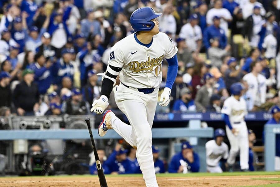 大谷の2号を目撃、超大物俳優が「めっちゃ喜んでる」　はしゃぎっぷりが話題「誰かと思ったら」