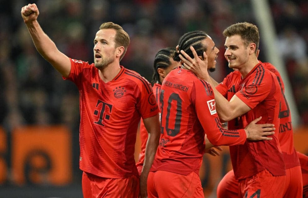 バイエルンが10人となったアウグスブルクに逆転勝利で首位堅守、ムシアラ負傷でCLインテル戦に向けては不安も…【ブンデスリーガ】