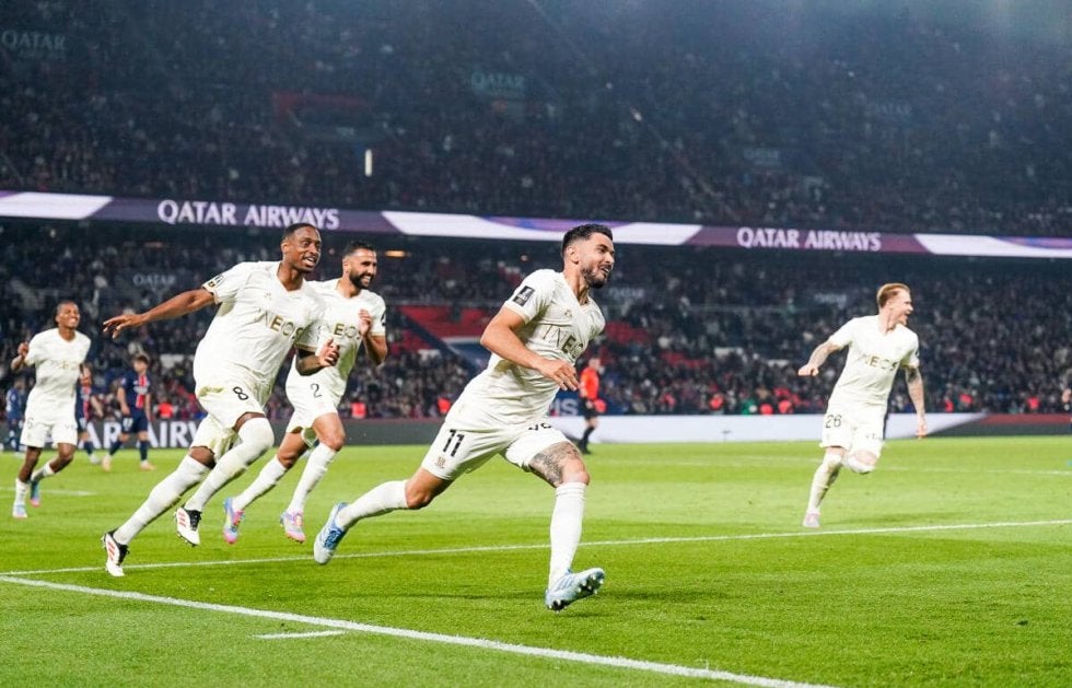 CLアーセナル戦控えるPSGが今季リーグ戦初黒星、ベストメンバー起用もニースに3失点【リーグ・アン】