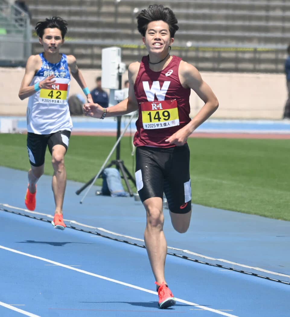 早大１年の佐々木哲が大学初タイトル　３０００Ｍ障害優勝で「単独走の力がついてきた」…学生個人選手権
