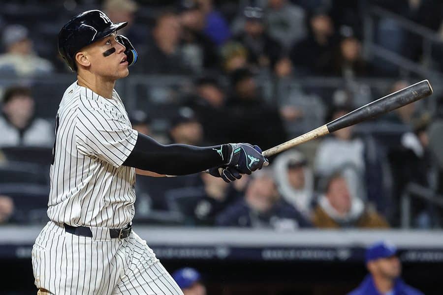 ジャッジ、10試合ぶり8号　逆方向115m弾で打率4割キープ…46発ペースにNY興奮