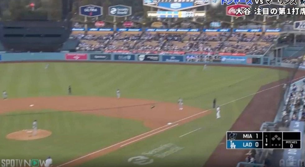 一体、何が起きた…？ 大谷翔平、弾丸アーチで“まさかの珍光景”「しゃあない」「何もできん」 相手守備陣が“確信”動かない「ほぼ全員お見送りｗ」