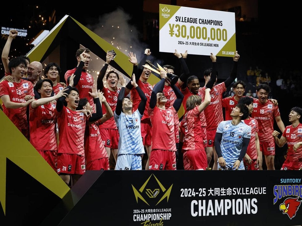 SV男子初代王者サンバーズの強さの秘密