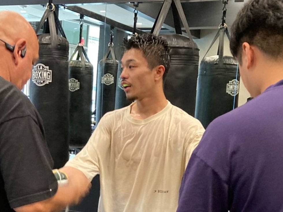 中谷潤人とNBAスーパースターのリラード、世界のトップ同士の共鳴　中谷は「ステップを取り入れた」