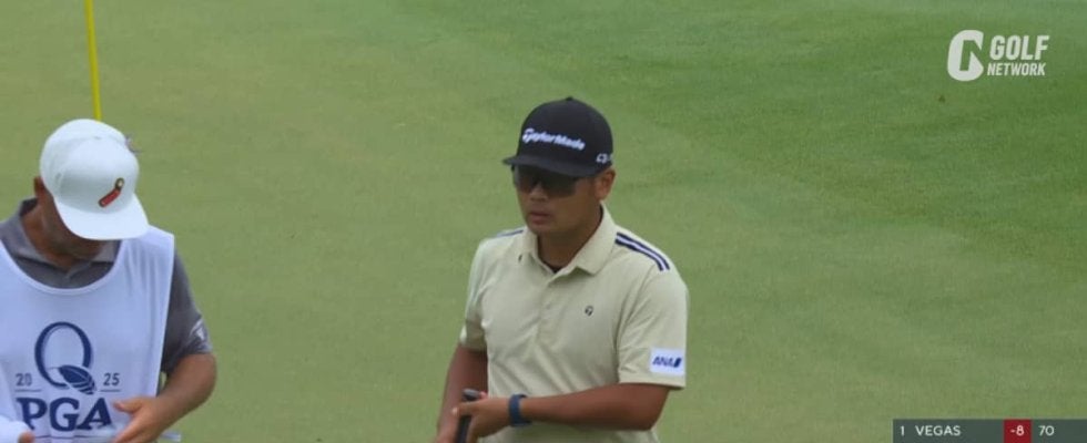 【動画】久常涼は5打差17位　15番パー5は2オン成功からのバーディ奪取