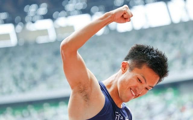 100m制覇の柳田大輝、思い出した「9秒95」のロケットスタート