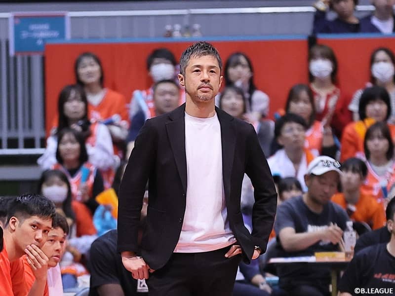 広島の朝山HC継続契約合意…「どのような時でも屈せず戦い抜きたいと思います」