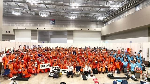 日本のオフィシャルは世界一