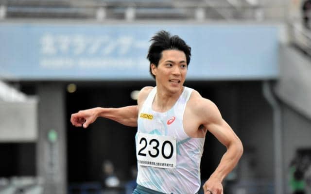 復帰の山縣亮太が明かした骨折　「完全にチャレンジャー」で次戦へ