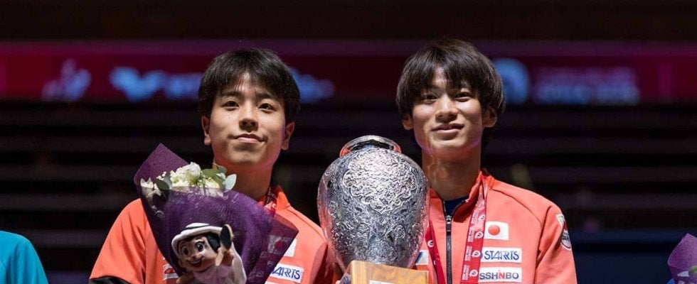 64年ぶり世界一の戸上隼輔、篠塚大登に贈られる賛辞　カタールで躍動の“とがしの”ペアは「日本男子ダブルスの復活を証明」