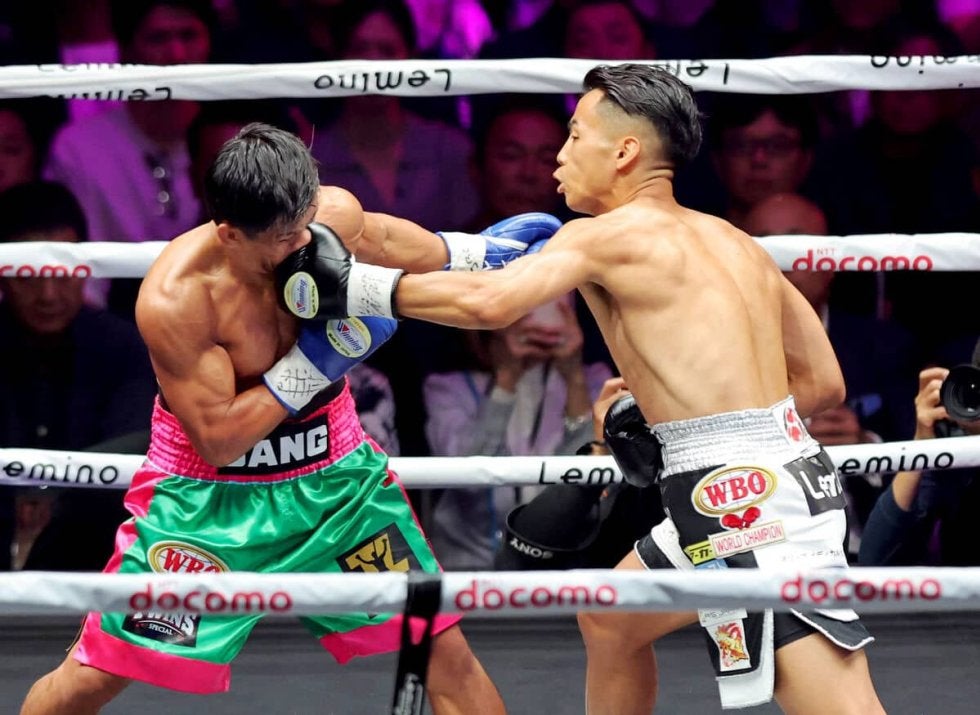 武居由樹 127秒で2度目防衛に成功