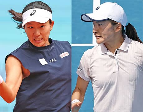 青山修子/内島萌夏、全仏OP初戦突破