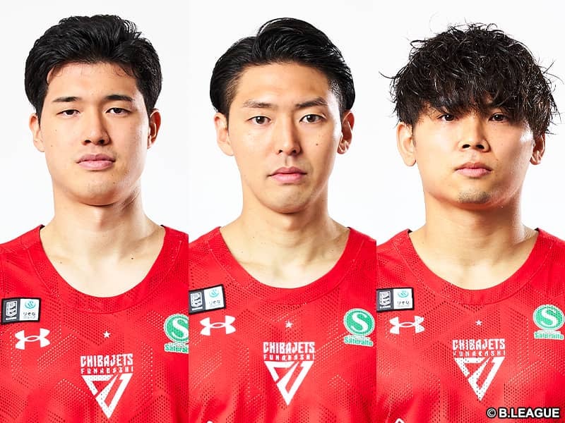 千葉ジェッツが主力3選手と契約継続