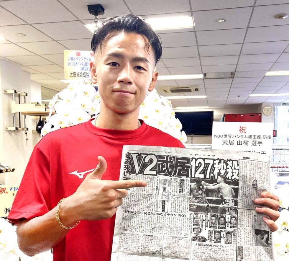 井上尚弥が会見乱入「誰と戦いたい？」