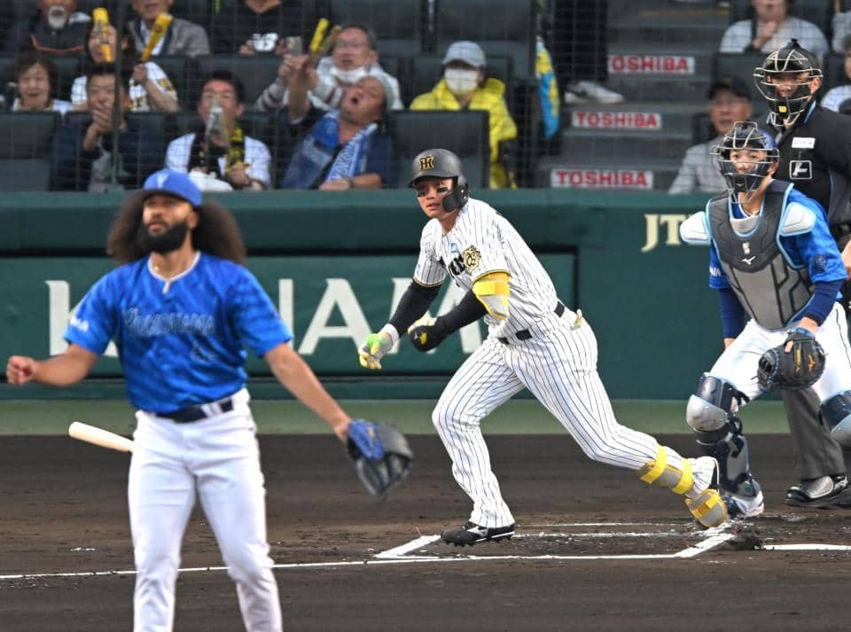 阪神・森下が19打席ぶり安打が先制打