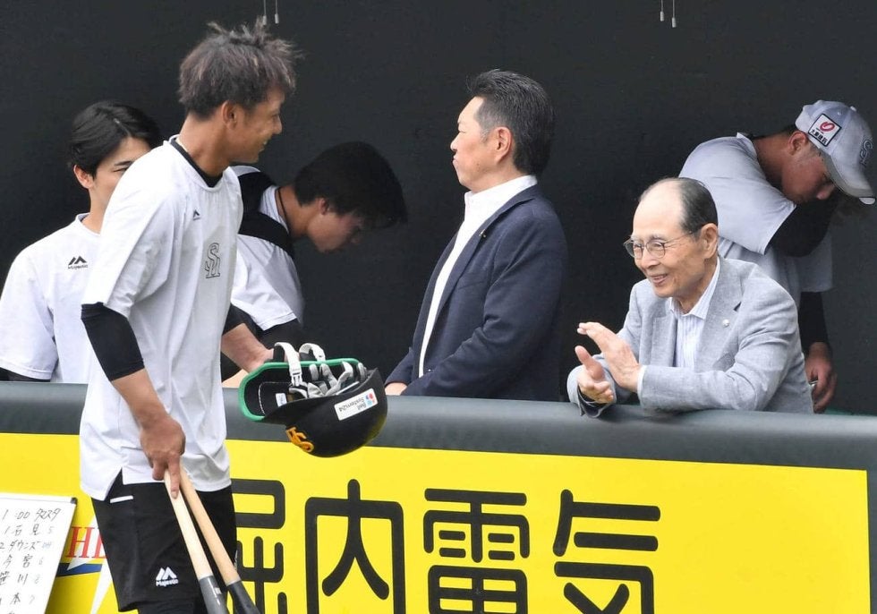 【ソフトバンク】王貞治球団会長が若鷹に10分熱弁「自分で考えて」広島との２軍戦は完封負け