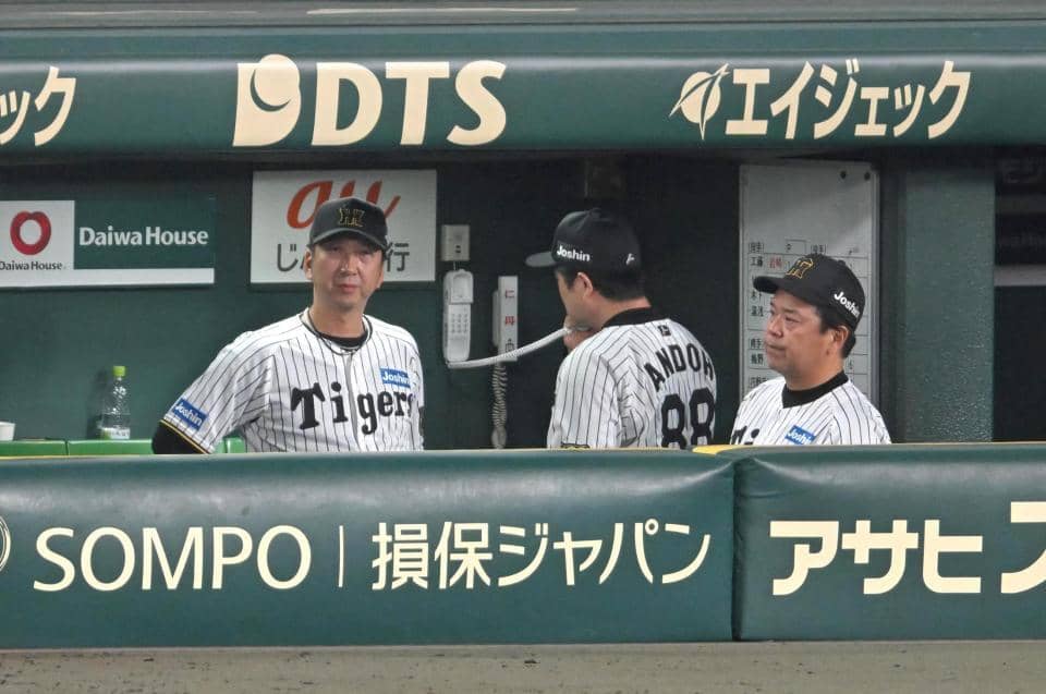 阪神・藤川監督　デュプランティエの押し出し四球の１球かばう「どちらにとってもいいような素晴らしいボール。素晴らしい１球だった」