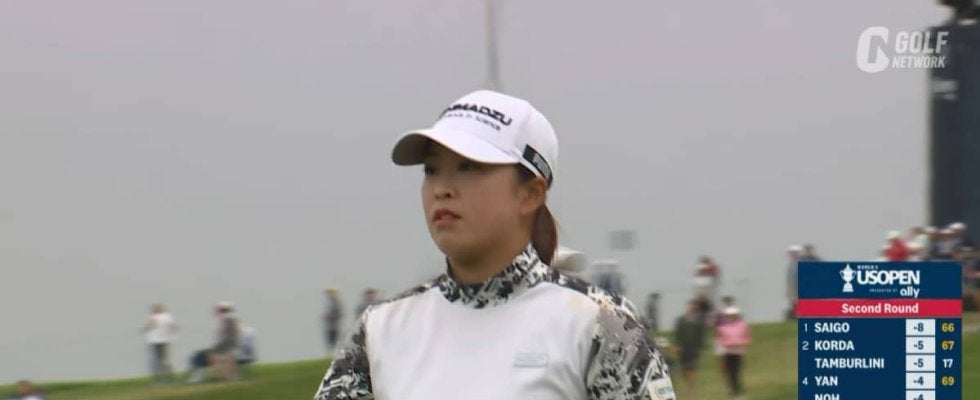 【動画】西郷真央が6アンダー「66」を叩き出す　メジャー連勝に向け暫定単独トップに浮上