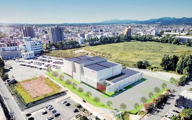 デンソーが女子バレーの体育館を建設　場所は郡山のど真ん中