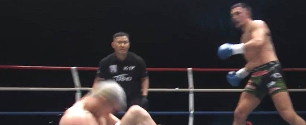 「逆転の秒殺劇！」戦慄の“一撃”逆転KOに実況絶叫 魔裟斗「解説26年やってますけど…」64秒の劇的展開に大興奮