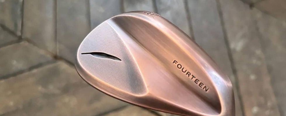 「フォーティーン」“FRZ”F-WEDGE特注銅メッキ仕様【ゴルック】