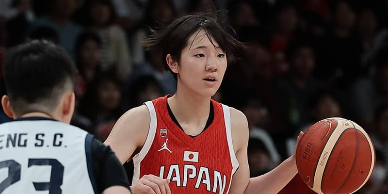 最年少・田中こころが三井不動産カップMVPを獲得…先発PGとして女子日本代表をけん引