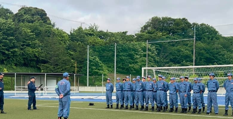 消防団に神奈川大サッカー部が加入→隊員の充足率100%で地域の頼もしい存在に
