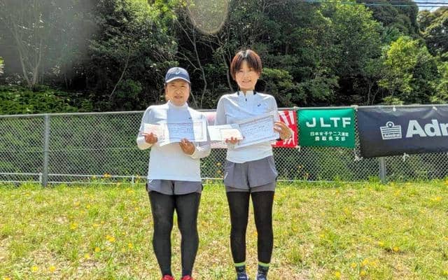 ピンクリボンテニス鳥取県大会に13組、全国大会出場の2組決まる
