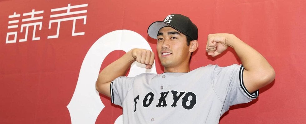 【巨人】三塚琉生が支配下契約「ここからがスタート」「がむしゃらに頑張って」即１軍出場登録へ