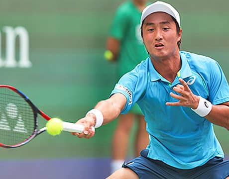  望月慎太郎 ストレート勝ちで4強 