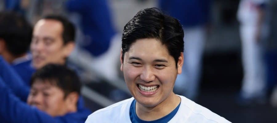 大谷翔平に“困惑”「どういうこと？」　まさかの“逸品”に広がる推測「デコピンが」